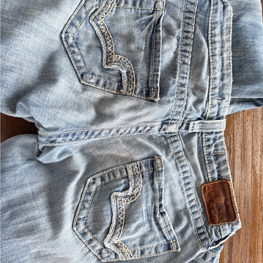 Big Star Light Wash Denim Jeans